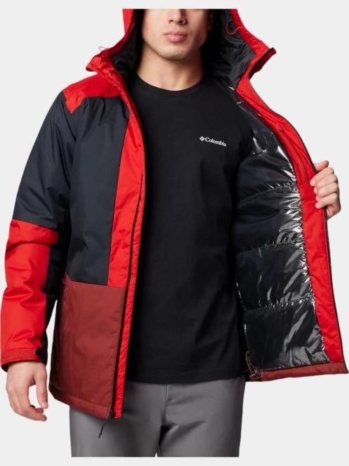 Columbia Point Park II Insulated Jacket férfi átmeneti kabát piros színben 6