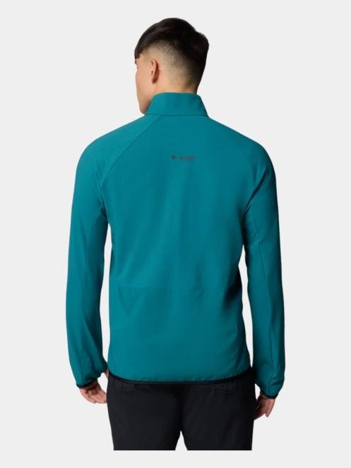 Columbia Spectre Ridge Tech Fleece FZ II férfi polár pulóver zöld színben 4