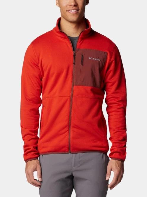 Columbia Columbia Hike Full Zip II férfi polár pulóver piros színben 2