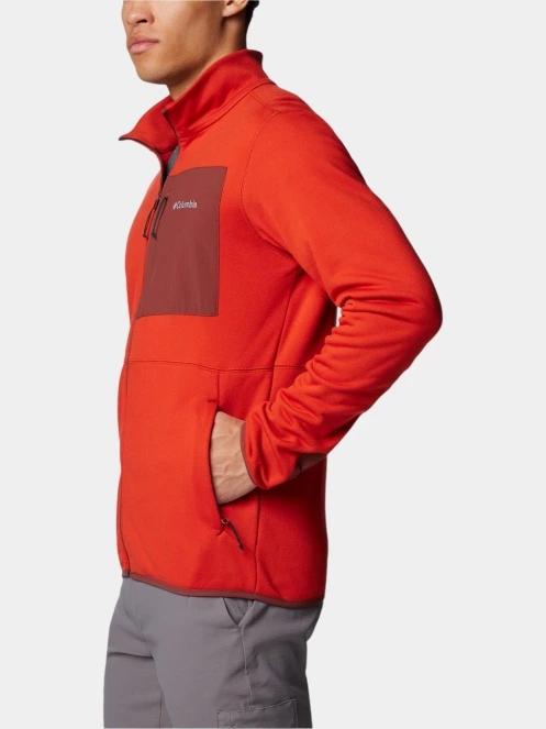 Columbia Columbia Hike Full Zip II férfi polár pulóver piros színben 3