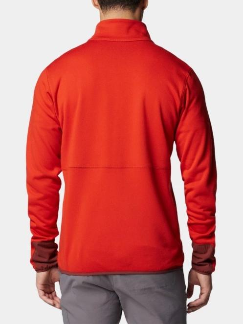 Columbia Columbia Hike Full Zip II férfi polár pulóver piros színben 4