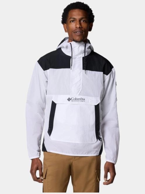 Columbia Challenger Windbreaker Anorak férfi átmeneti kabát fehér színben 2