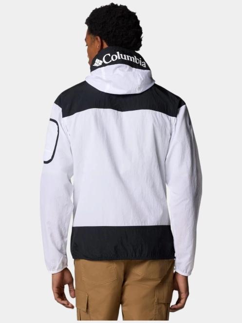 Columbia Challenger Windbreaker Anorak férfi átmeneti kabát fehér színben 4