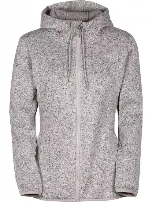 Fundango Share Hooded Fleece női kapucnis pulóver fehér színben 6