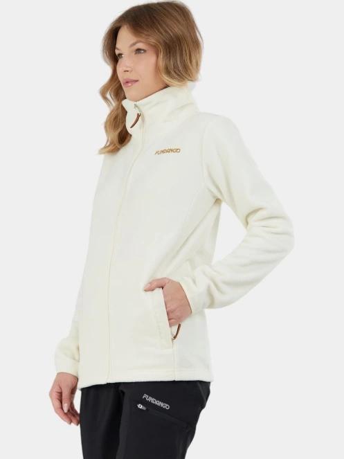 Fundango Serena Fleece Jacket női polár pulóver sárga színben 2