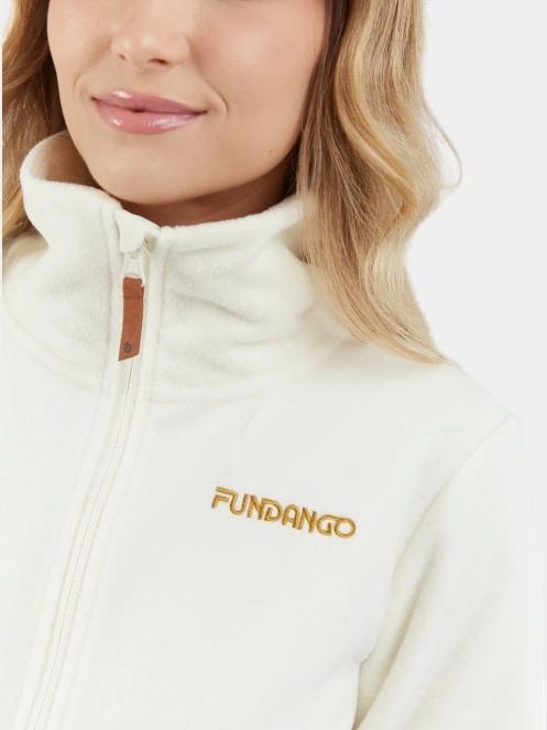 Fundango Serena Fleece Jacket női polár pulóver sárga színben 5