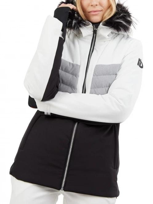 Fundango Salina Padded Jacket női steppelt síkabát fehér színben 4