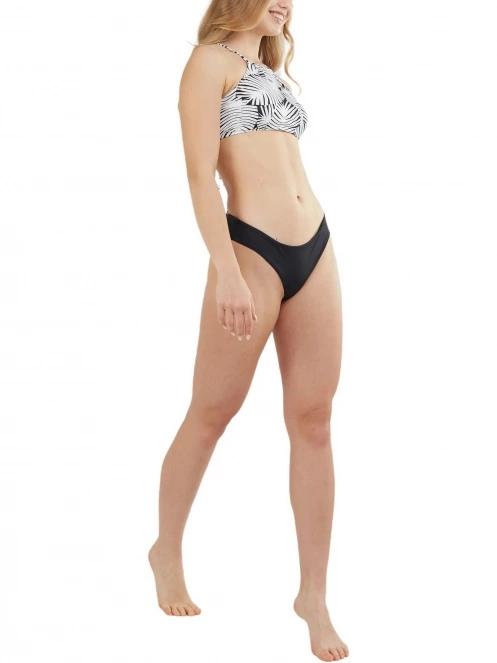 Fundango Hogg High Neck Top női bikini felső fehér színben 5