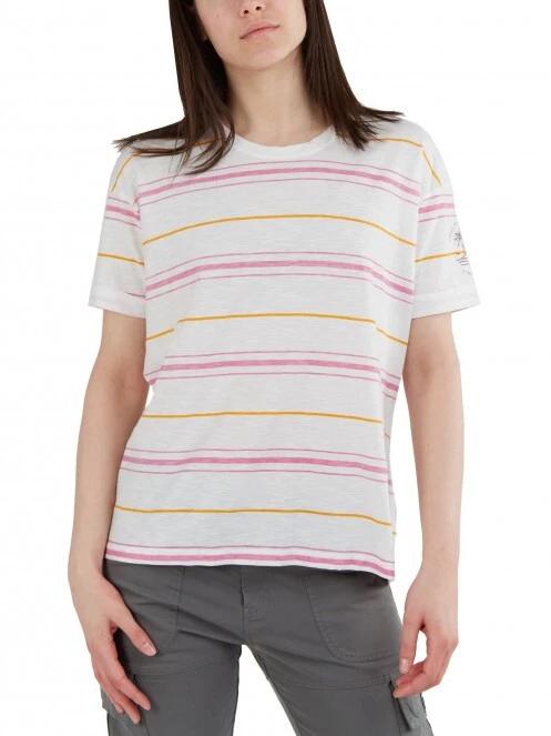 Fundango Nissa T-shirt női rövid ujjú póló fehér színben 2