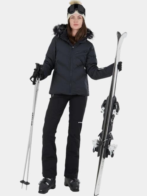 Fundango Elyra Fur Padded Jacket női steppelt síkabát fekete színben 4