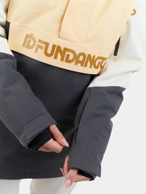 Fundango Birch ECO Logo Anorak női síkabát sárga színben 6