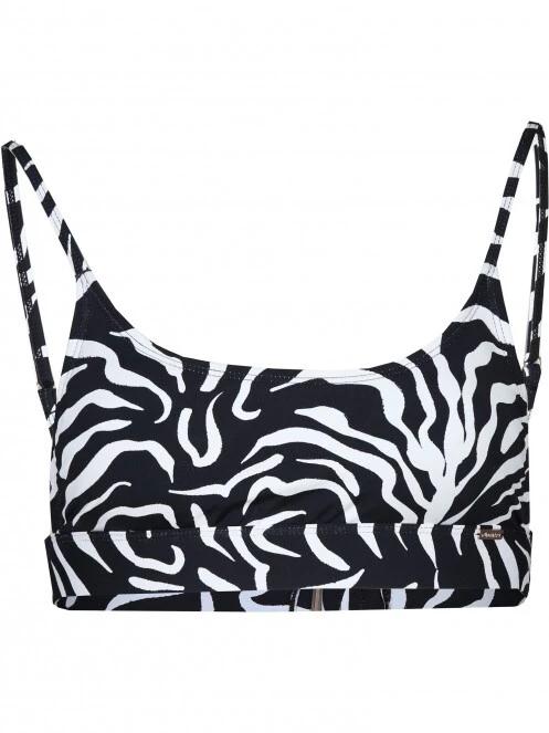 Fundango Moana Bralette Top női bikini felső fekete színben 6