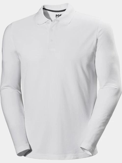 Helly Hansen Crewline Ls Polo férfi hosszú ujjú póló fehér színben 6