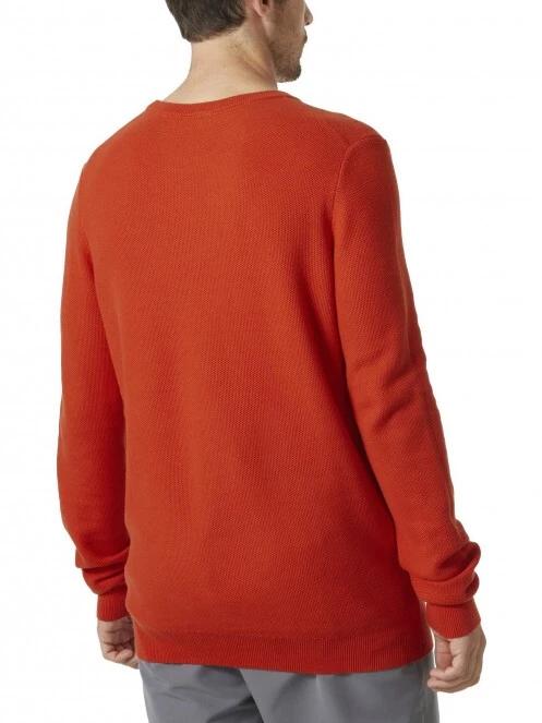 Helly Hansen Skagen Sweater férfi hosszú ujjú póló piros színben 3