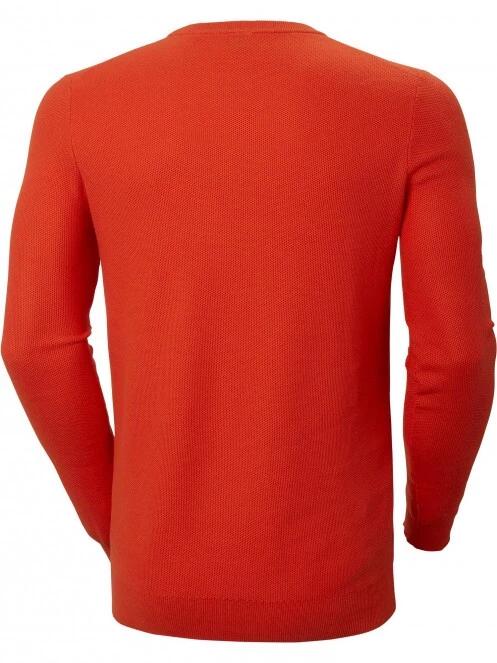 Helly Hansen Skagen Sweater férfi hosszú ujjú póló piros színben 5