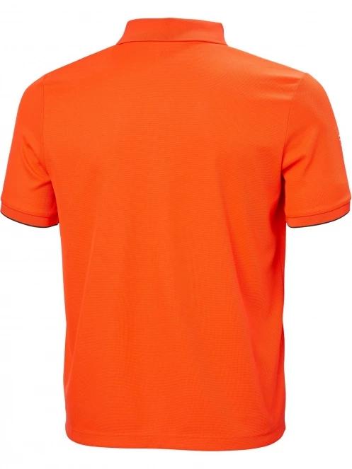 Helly Hansen Ocean Polo férfi galléros póló narancssárga színben 7