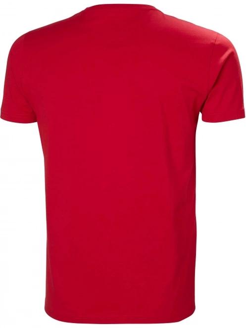 Helly Hansen Shoreline T-Shirt 2.0 férfi rövid ujjú póló piros színben 7