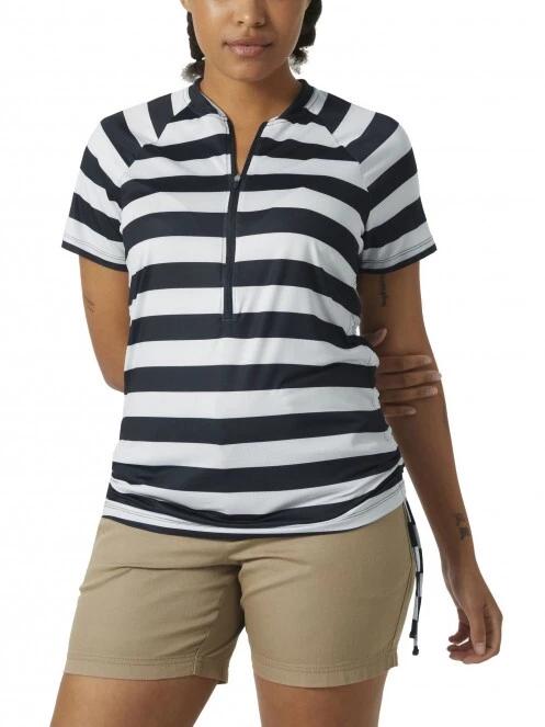Helly Hansen W Siren 1/2 Zip T-Shirt női rövid ujjú póló sötétkék színben 2