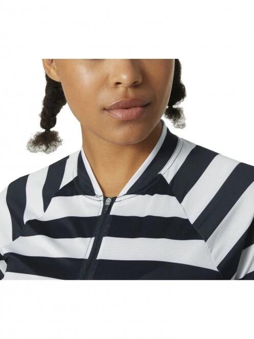 Helly Hansen W Siren 1/2 Zip T-Shirt női rövid ujjú póló sötétkék színben 4