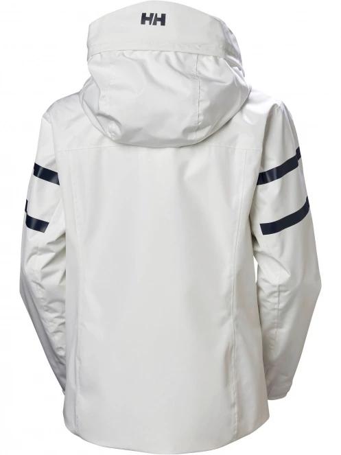 Helly Hansen W Salt Inshore Jacket női vitorlás kabát fehér színben 9