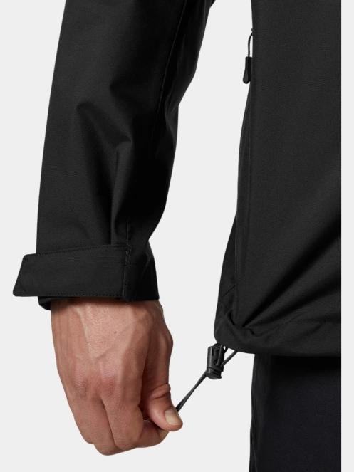 Helly Hansen Crew Hooded Midlayer Jacket 2 férfi vitorlás kabát fekete színben 6