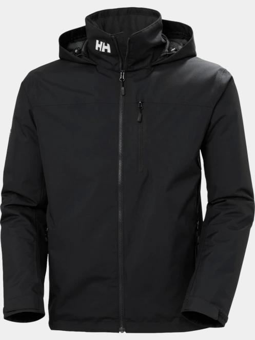 Helly Hansen Crew Hooded Midlayer Jacket 2 férfi vitorlás kabát fekete színben 8
