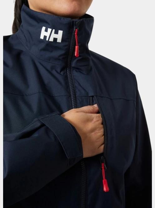 Helly Hansen W Crew Jacket 2.0 női vitorlás kabát sötétkék színben 4