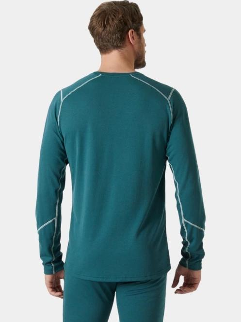 Helly Hansen Lifa Active Crew férfi aláöltöző felső zöld színben 3