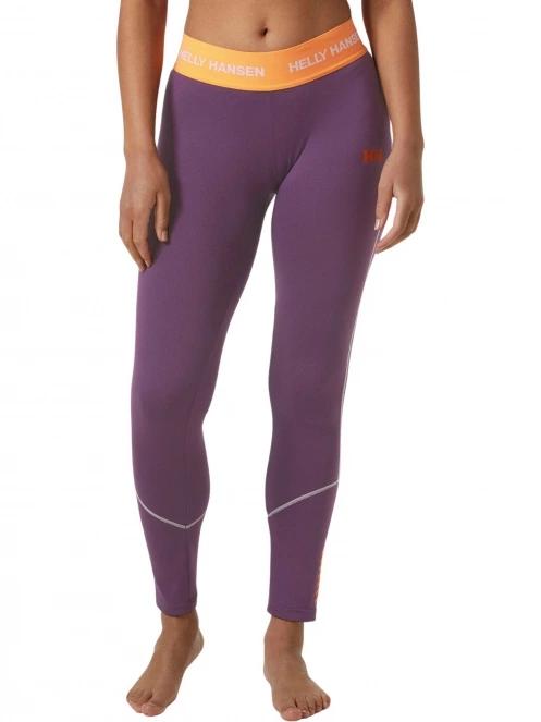 Helly Hansen W Lifa Active Pant női aláöltöző nadrág lila színben 2