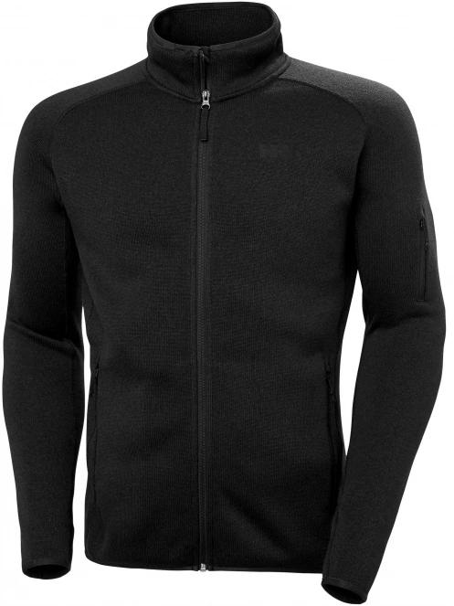 Helly Hansen Varde Fleece Jacket 2.0 férfi polár pulóver fekete színben 2