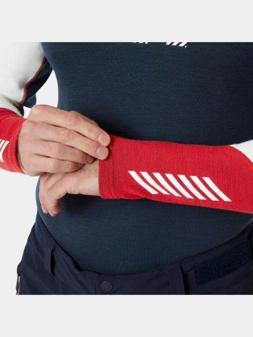 Helly Hansen Lifa Merino Midw Logo férfi aláöltöző felső fekete színben 6