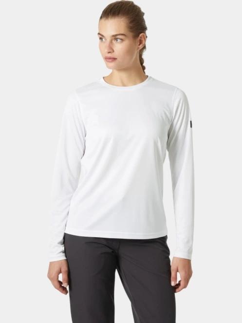 Helly Hansen W Hh Tech Crew Ls 2.0 női hosszú ujjú póló fehér színben 2