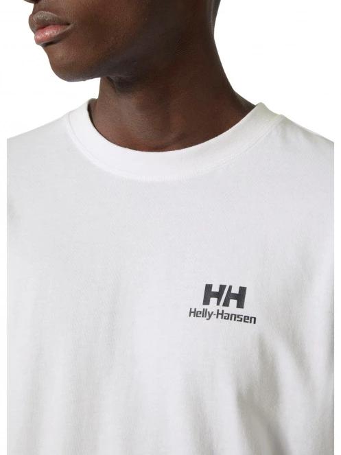 Helly Hansen Yu20 Ls T-Shirt férfi hosszú ujjú póló fehér színben 4