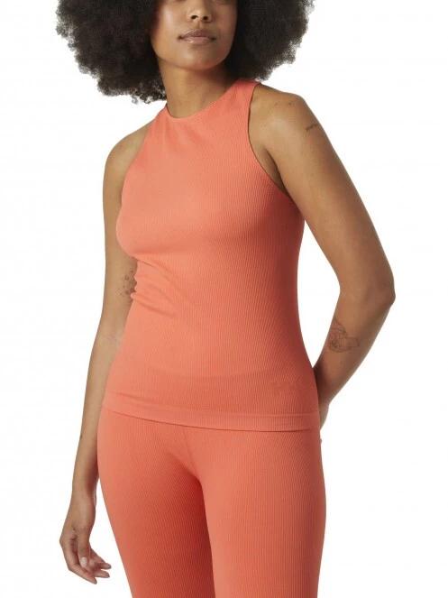 Helly Hansen W Allure Seamless Singlet női atléta sárga színben 2