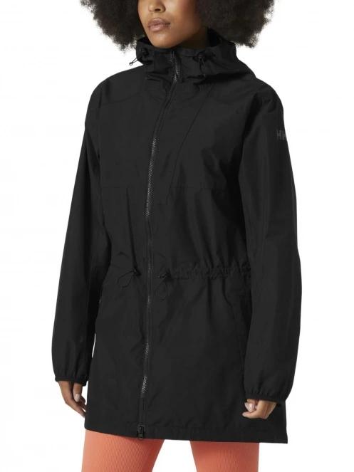 Helly Hansen W Essence Mid Rain Coat női esőkabát fekete színben 2