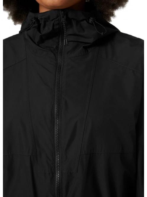 Helly Hansen W Essence Mid Rain Coat női esőkabát fekete színben 4
