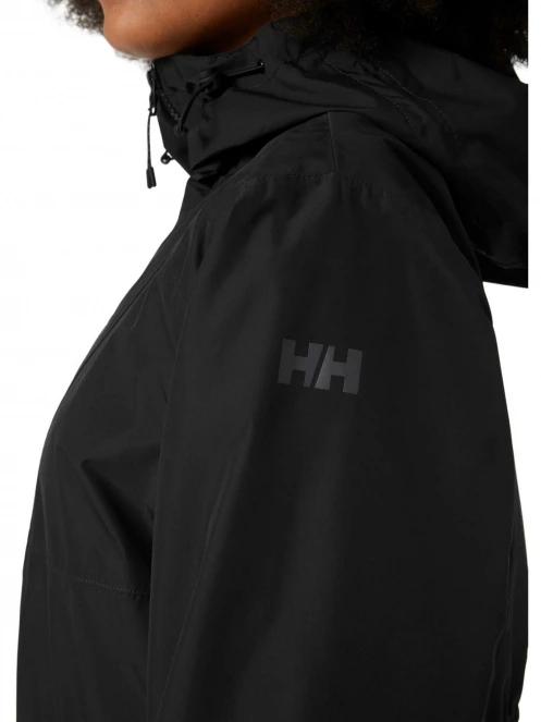 Helly Hansen W Essence Mid Rain Coat női esőkabát fekete színben 5