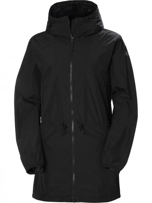 Helly Hansen W Essence Mid Rain Coat női esőkabát fekete színben 7