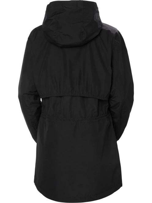 Helly Hansen W Essence Mid Rain Coat női esőkabát fekete színben 8