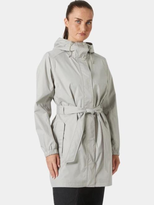 Helly Hansen W Hh Classics Trench Coat női esőkabát szürke színben 2