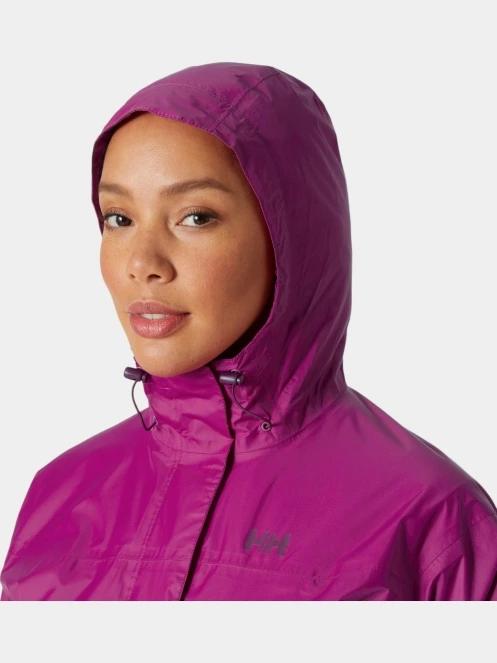 Helly Hansen W Loke Jacket női vízhatlan túrakabát magenta színben 4