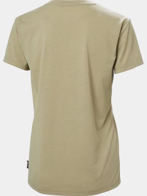 Helly Hansen W Skog Graphic Tee női rövid ujjú póló oliva színben 6