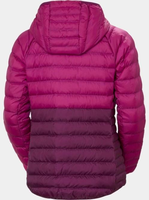 Helly Hansen W Banff Hooded Insulator női steppelt túrakabát magenta színben 8