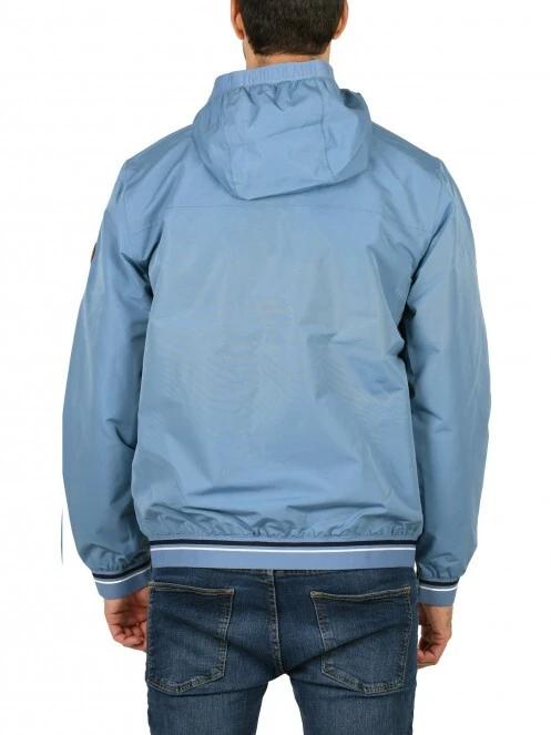 Timberland Hooded Bomber Jacket férfi széldzseki kék színben 4