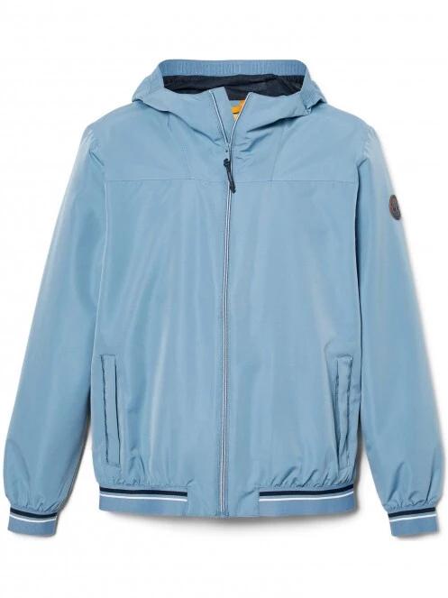 Timberland Hooded Bomber Jacket férfi széldzseki kék színben 6