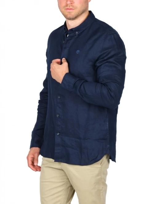Timberland Mill Brook férfi hosszú ujjú ing sötétkék színben 6