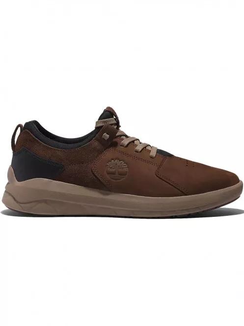 Timberland Bradstreet Ultra Sock Ox férfi utcai cipő barna színben 2