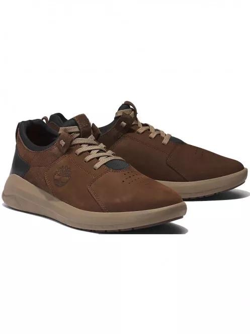 Timberland Bradstreet Ultra Sock Ox férfi utcai cipő barna színben 3