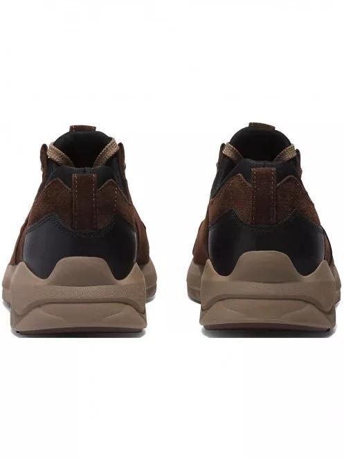 Timberland Bradstreet Ultra Sock Ox férfi utcai cipő barna színben 5