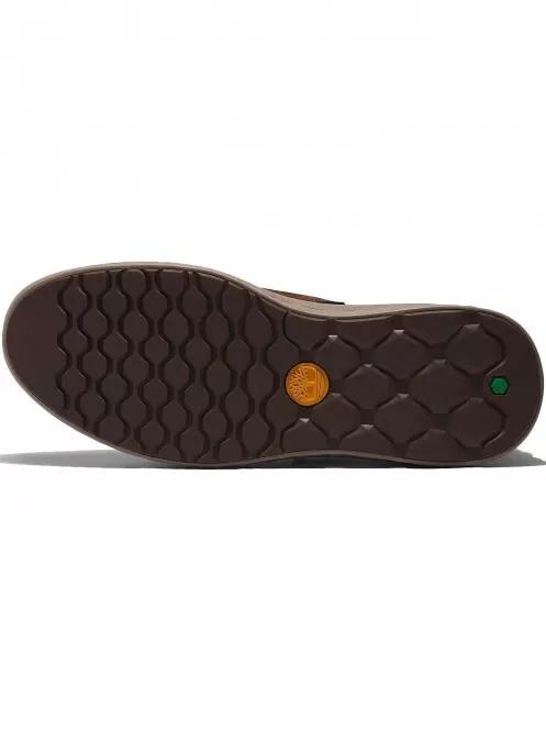 Timberland Bradstreet Ultra Sock Ox férfi utcai cipő barna színben 6